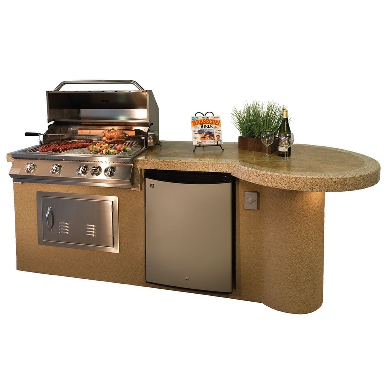 Shop 7 6 Maui With 33 Outdoor Kitchen Bbq Island Grill