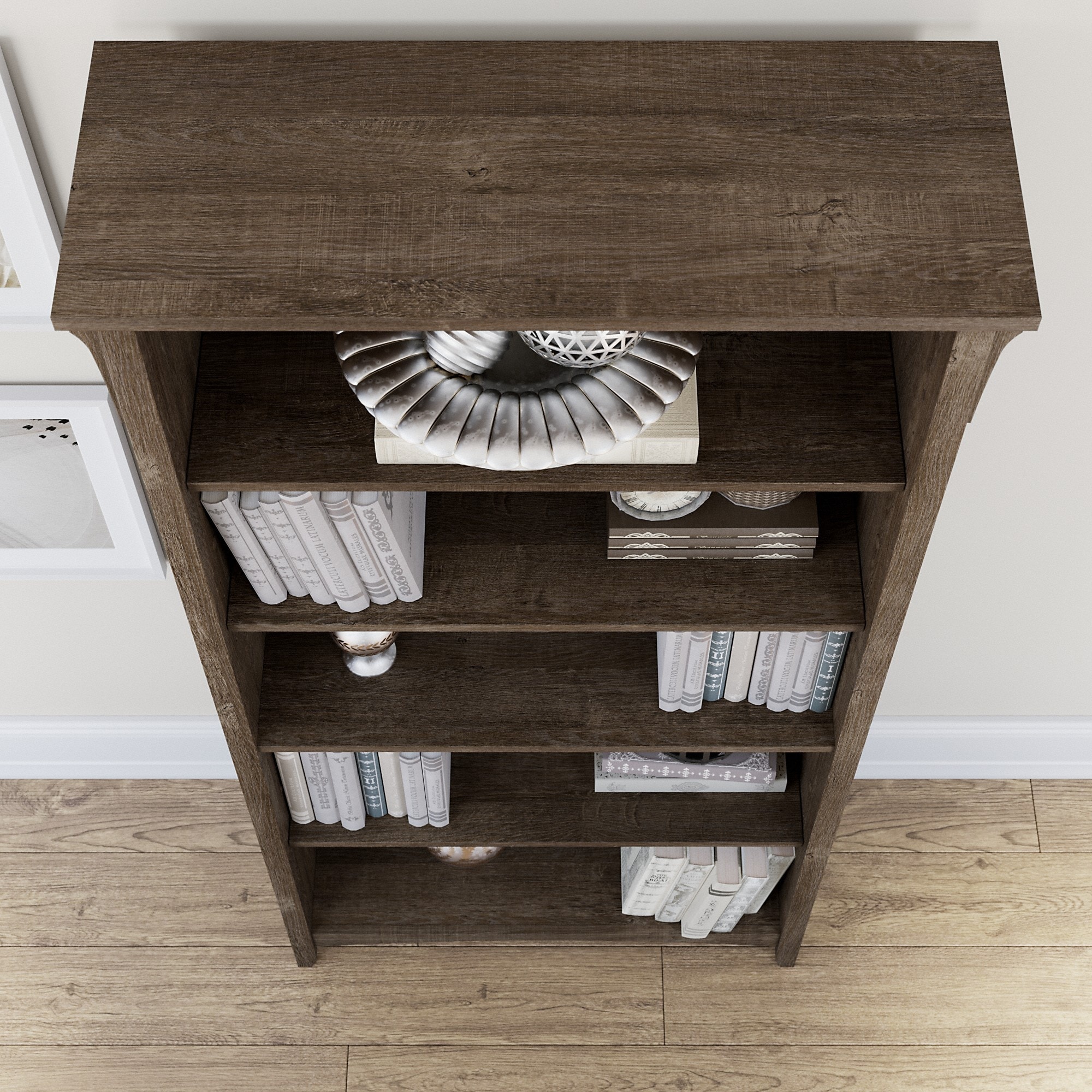 Carson 5 clearance shelf bookcase