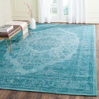 SAFAVIEH Classic Vintage Boho Laurette Distressed Oriental Cotton Rug