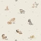 preview thumbnail 3 of 1, Galerie Wallcoverings Little Explorers 2 Farm Animals Non-woven Matte Wallpaper Roll 33 feet x 21 inches - Beige