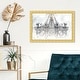 preview thumbnail 8 of 20, Oliver Gal 'White Gold Diamonds' Fashion and Glam Wall Art Framed Print Chandeliers - Gray, White 15 x 10 - Gold