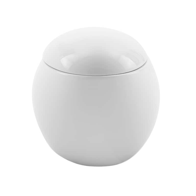 Swiss Madison Plaisir Wall Hung Toilet Bowl, White