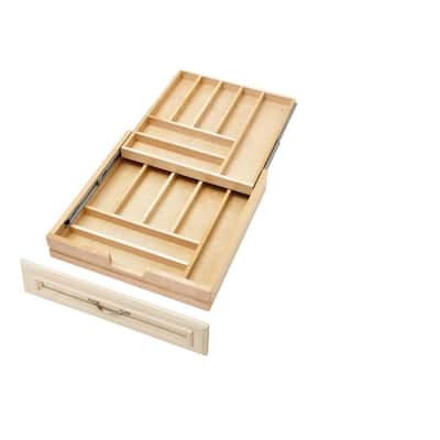 Rev-A-Shelf 4WTCD-24HSC-1 Wood Classics 21"W Two Tier Double Kitchen