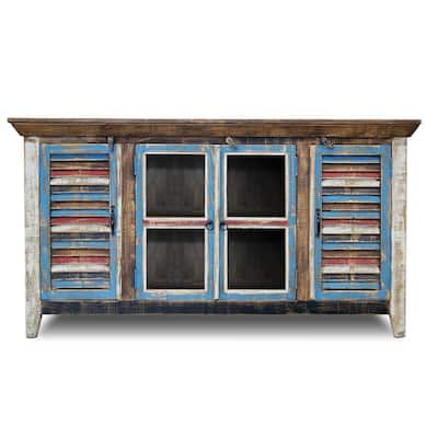 La Boca Shutter Door TV Stand - 65"