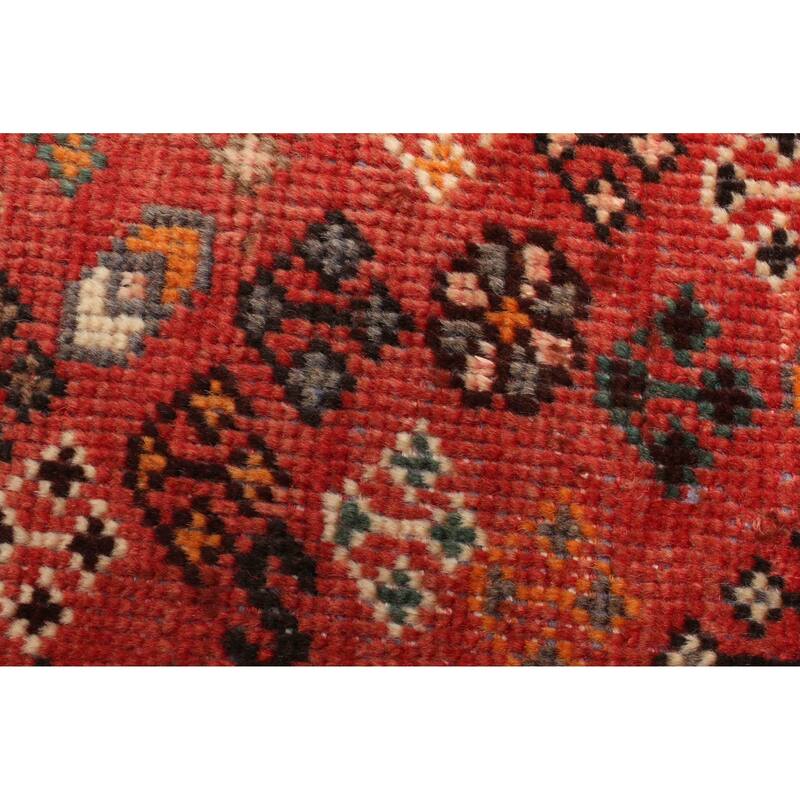 ECARPETGALLERY Hand-knotted Anadol Red Wool Rug - 4'2 x 6'5