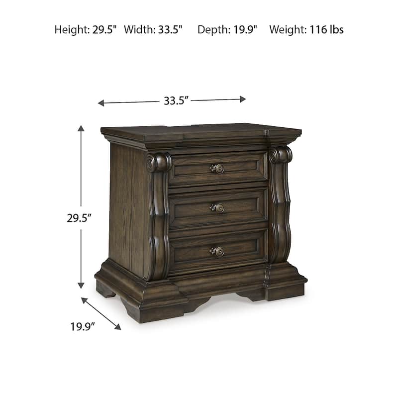 Signature Design by Ashley Maylee Brown Nightstand