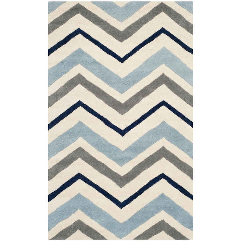 SAFAVIEH Handmade Chatham Andrada Modern Wool Rug