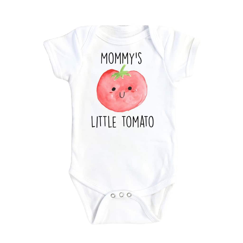 Tomato Mommy - Baby Boy Girl Clothes Infant Bodysuit Funny Cute Newborn