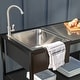 preview thumbnail 10 of 8, Outdoor Kitchen Series Counter Sink - Stainless Steel