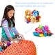preview thumbnail 167 of 192, Kids' Stuffed Animal Storage Bean Bag Chair Cover or Toy Organizer