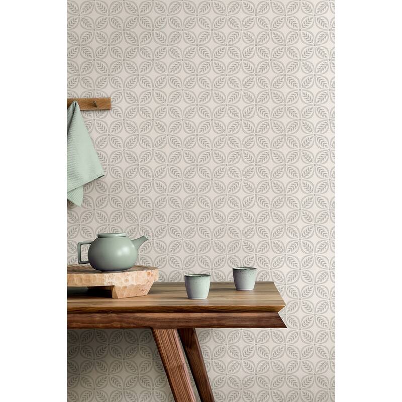 Morgrove Grey Trellis Wallpaper
