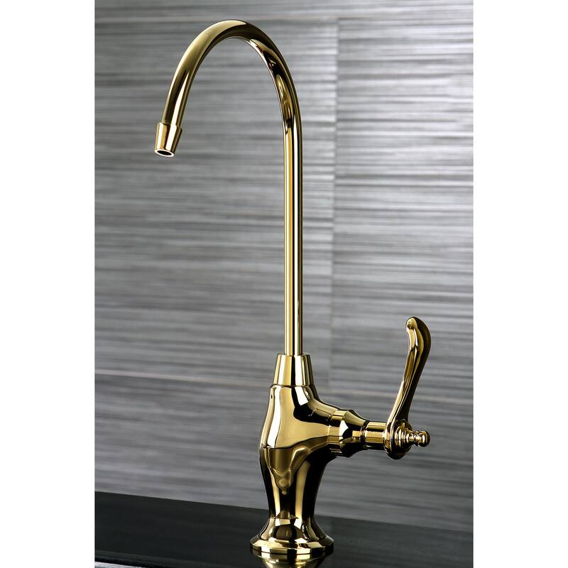 Templeton 1-Handle Water Filtration Faucet - Polished Brass