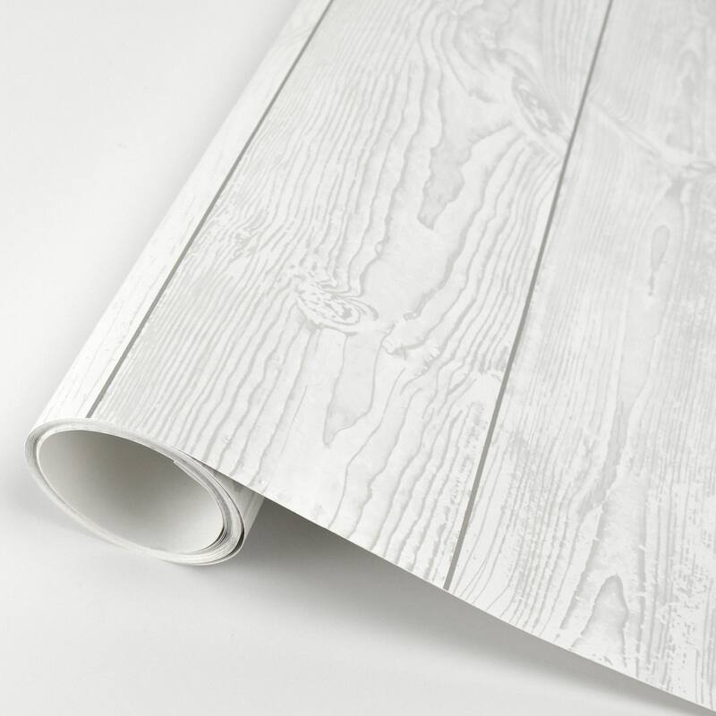 Scott Living Urban Shiplap Self Adhesive Wallpaper