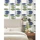 preview thumbnail 3 of 5, York Wallcoverings Sculpted Vines Alpine and Ultramarine Wallpaper