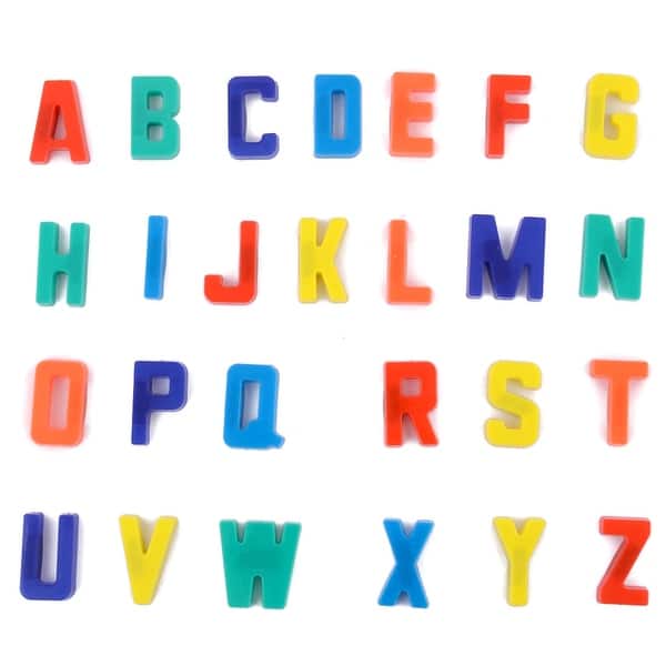 Shop 26 In 1 Plastic English Letters Whiteboard Fridge Refrigerator Magnet On Sale Overstock 28784940