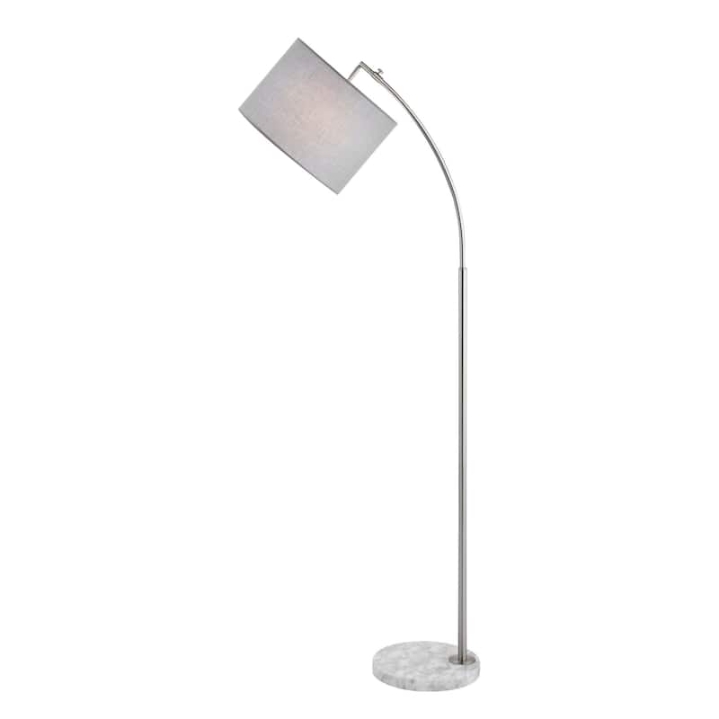 GetLedel 72-inch Modern Arch Floor Lamp with White Marble Base