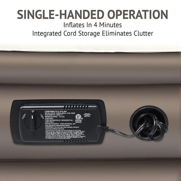 ivation inflatable air bed