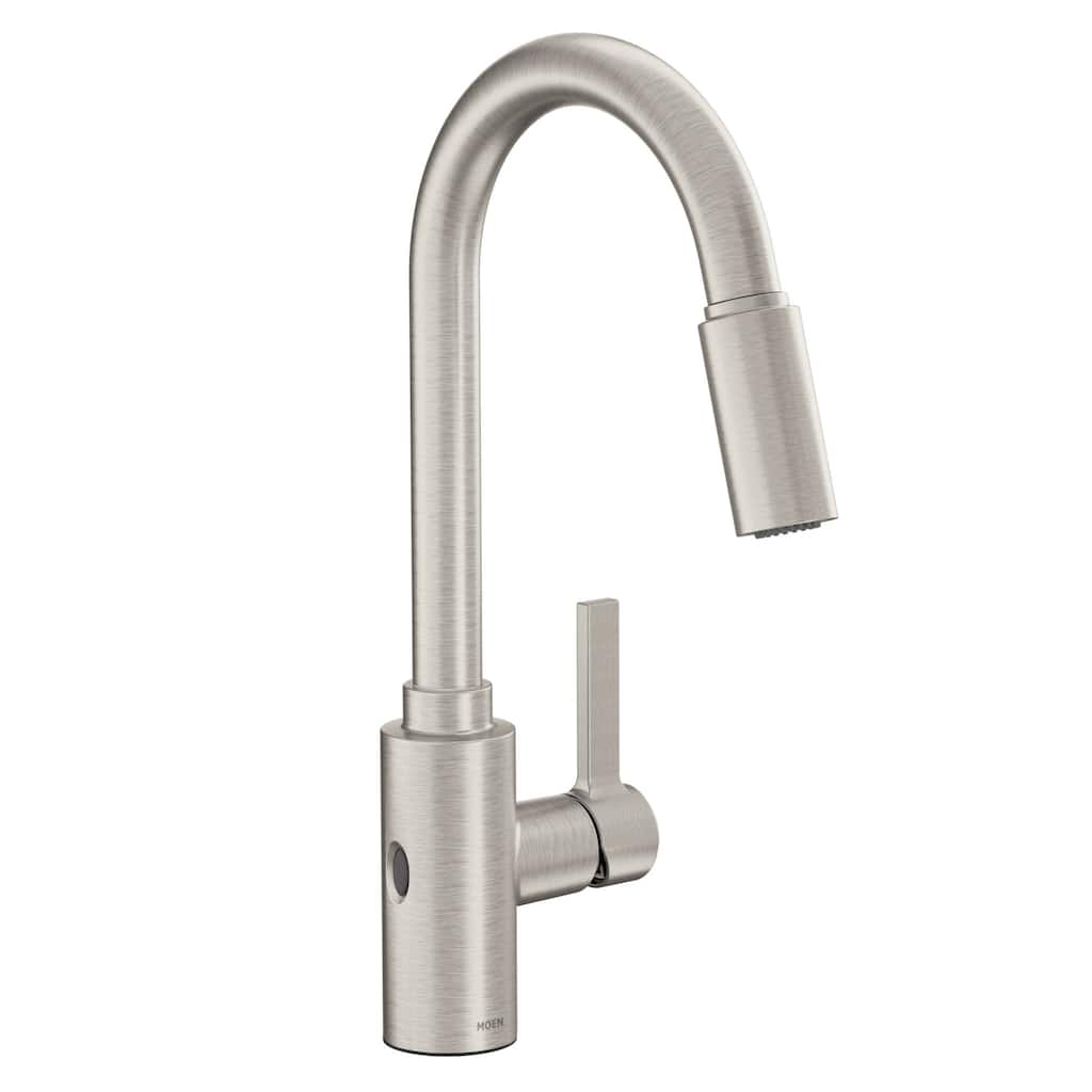 Moen 7882EW Genta LX 1.5 GPM Single Hole Pull Down Kitchen Faucet with