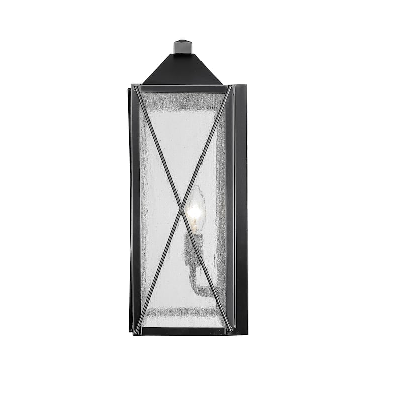 Millennium Lighting Caswell Outdoor Wall Sconce in Powder Coat Black