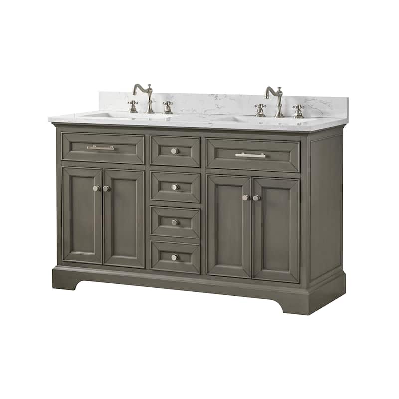 Sudio Design Thompson 54" Double Bathroom Vanity