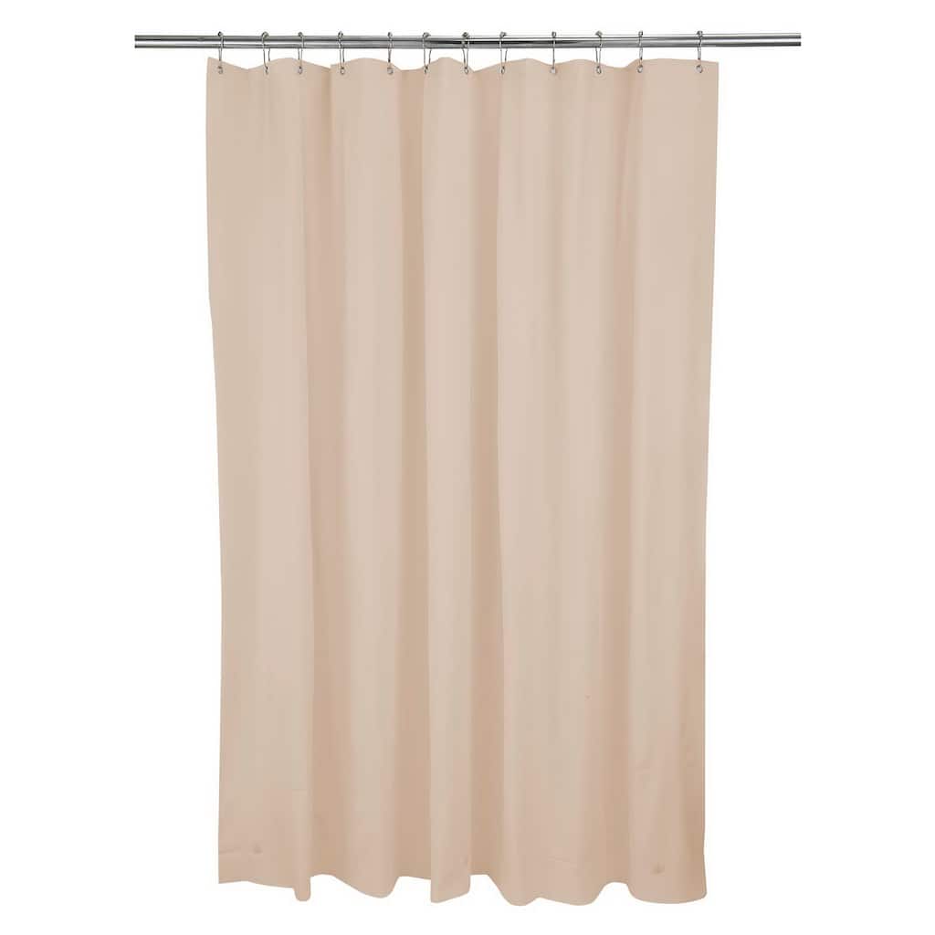 Bath Bliss Shower Liner Hotel Weight in Beige
