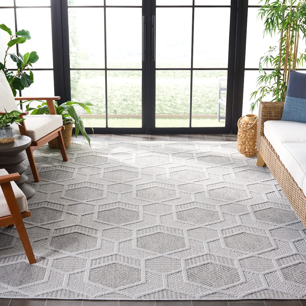 SAFAVIEH Global Meruert Indoor/ Outdoor Modern Rug