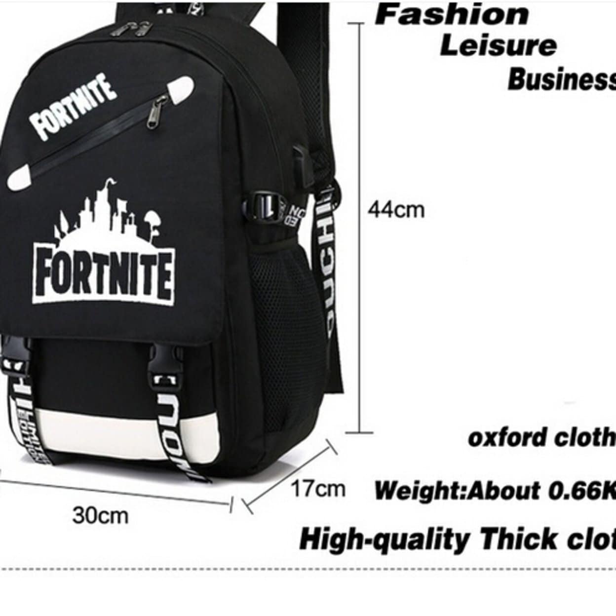 fortnite bag with charger