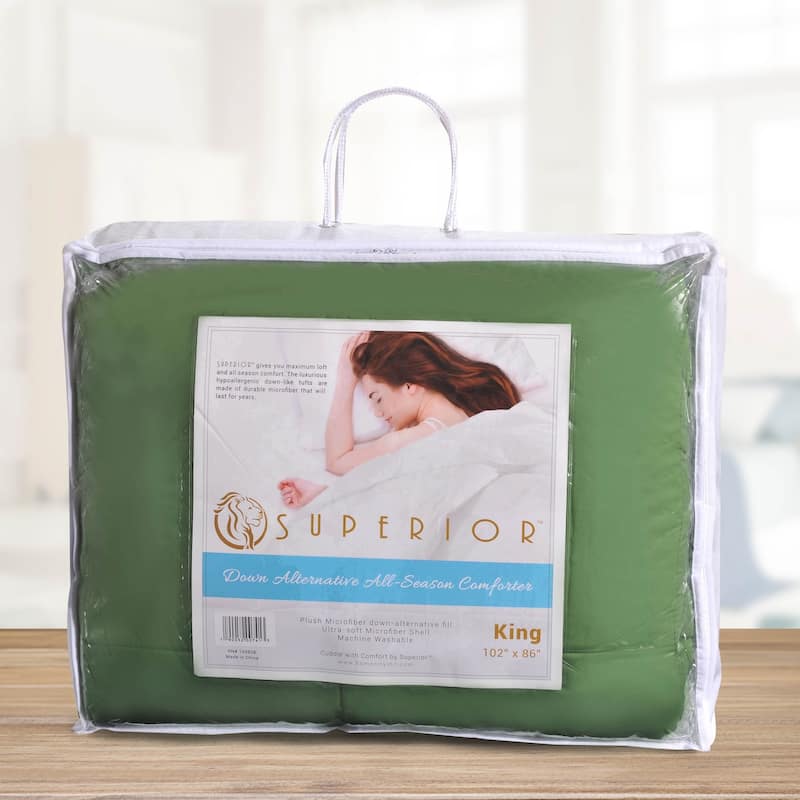 Superior Classic Comforter Reversible Down Alternative Bedding