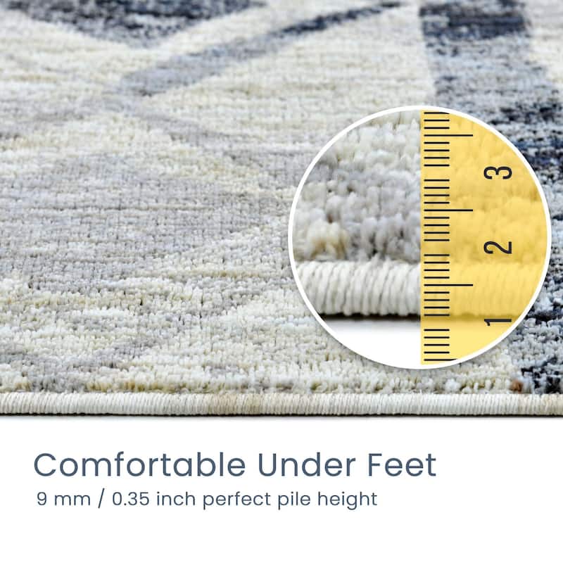 Homeward Collection Area Rug Oriental Rug for Living Room