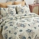 preview thumbnail 22 of 41, 3-piece Striped Quilt Set Reversible Coverlets Bedding Set