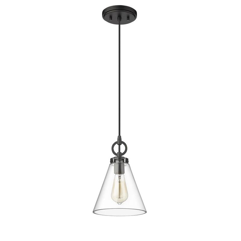 Z-Lite 3034P8 Harper 8" Wide Mini Pendant