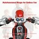 preview thumbnail 19 of 27, 6V Powered Toddler 3 Wheel Motorbike Ride On Toy with Horn and Headlight - 36" x 19" x 25"