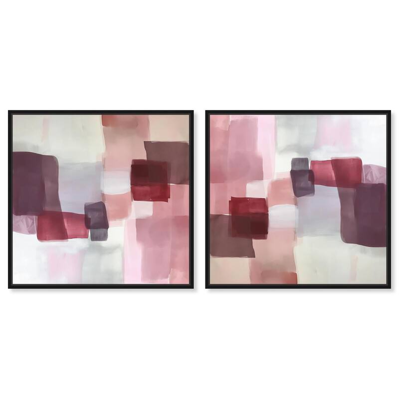 Makes Me Believe Bow Canvas by Art Remedy - 40" x 40" - Silver