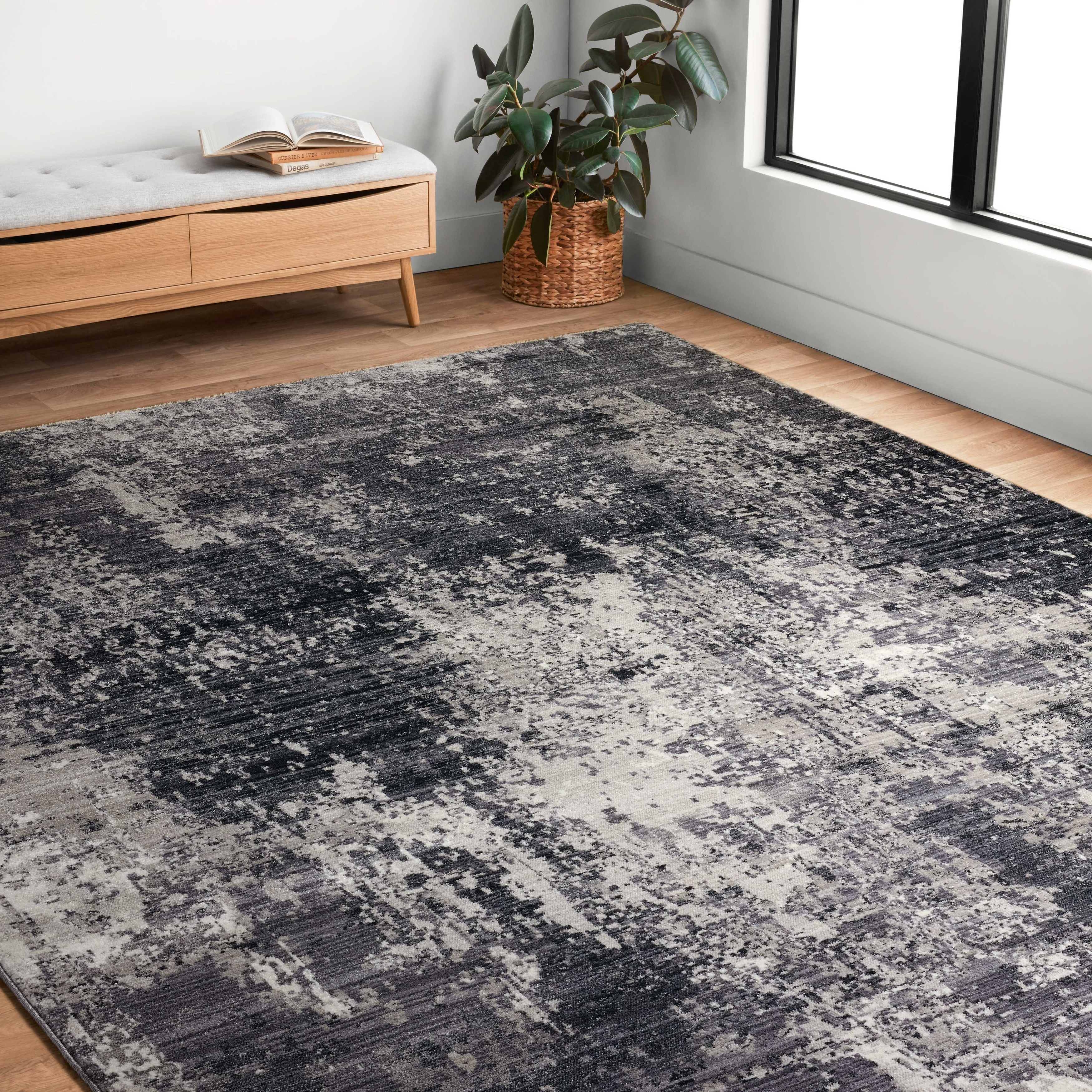 Artistic Weavers Arduin Modern Industrial Polyester Area Rug - On