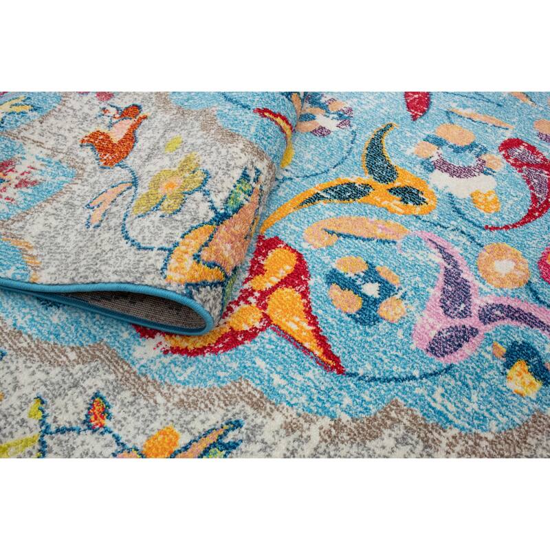 Noori Rug Sapphire Distressed Alene Rug