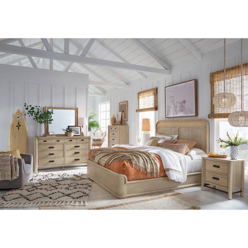 Salt Life Home Sunset Cove Sanibel Brown Drawer Nightstand