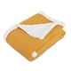 preview thumbnail 22 of 28, Luxurious Cotton Unisex Baby Blanket Waffle Weave with Sherpa Backing Soft Cozy 30''x40'' Receiving Crib Stroller Nap Blanket