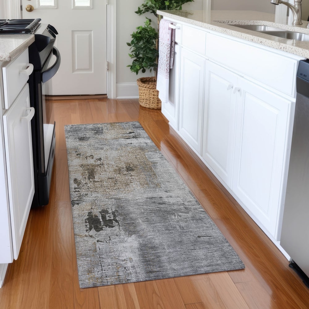 Premium Washable Super Soft Abstrct Flair Mayfield Rug