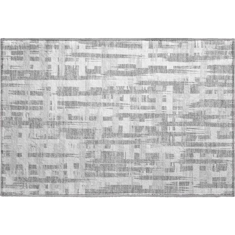 Premium Washable Super Soft Contemporary Plaid Mayfield Rug