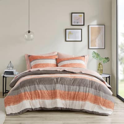 Madison Park Essentials Deacon Comforter Set with Bed Sheets