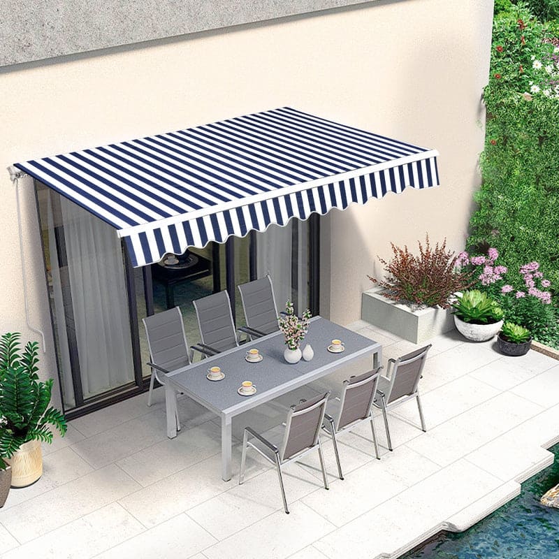 Patio Awning 13x8 Feet Fabric Replacement Sunshade Canopy