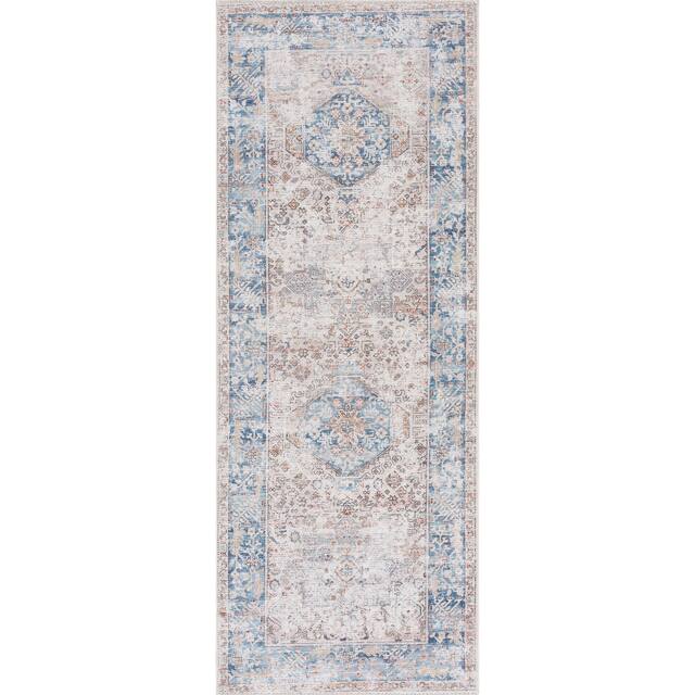 Bloom Rugs Caria Washable Non-slip Area Rug