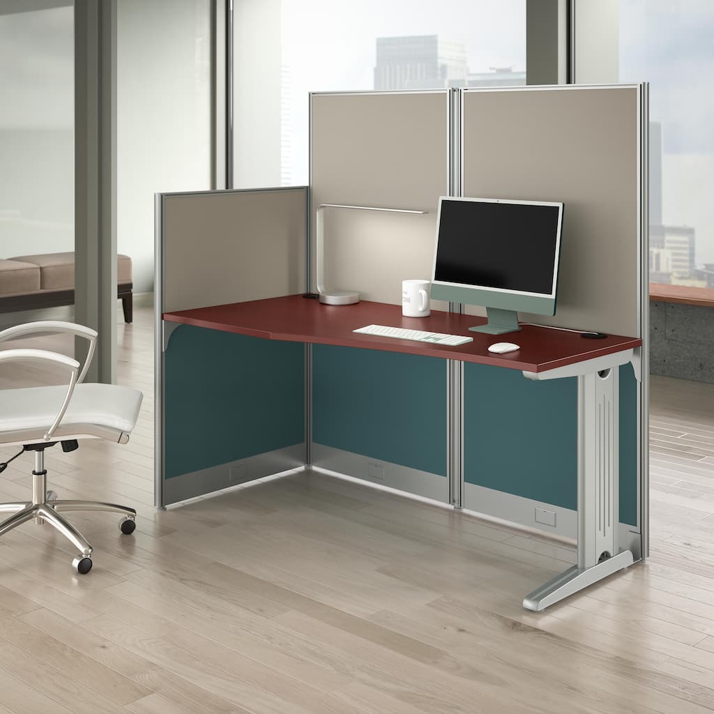 Office in an Hour 65W Cubicle Desk by Bush Business Furniture