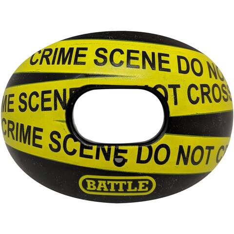 Battle Sports Science Crime Scene Oxygen Lip Protector Mouthguard - One Size