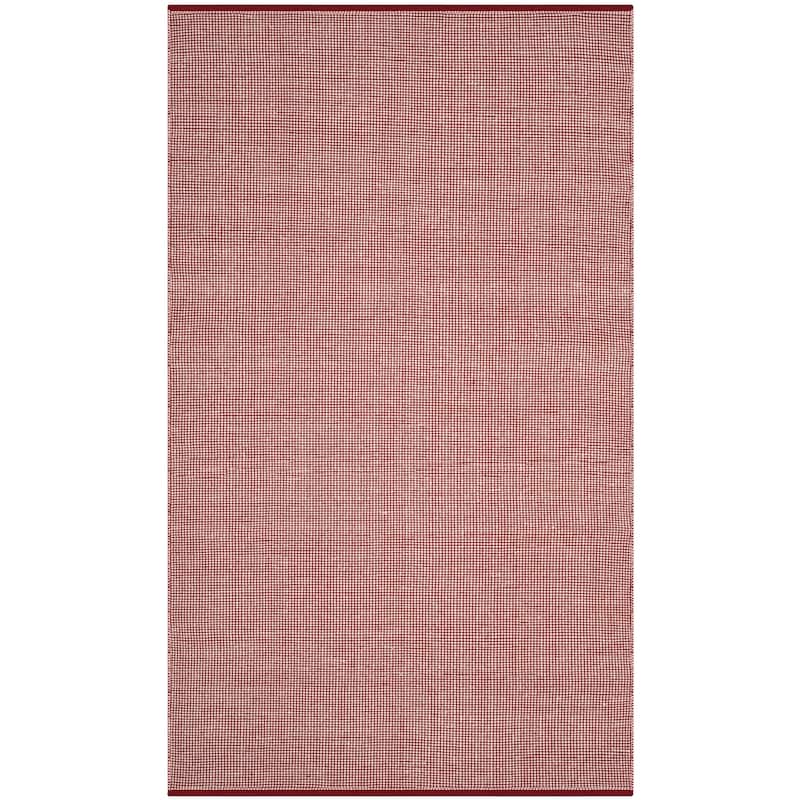 SAFAVIEH Handmade Flatweave Montauk Mariko Casual Cotton Rug