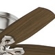 preview thumbnail 4 of 27, Hunter 42" Builder Low Profile Ceiling Fan with 3-Light LED Light Kit and Pull Chain