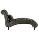 preview thumbnail 40 of 46, Knightsbridge Tufted Oversized Chaise Lounge by iNSPIRE Q Artisan