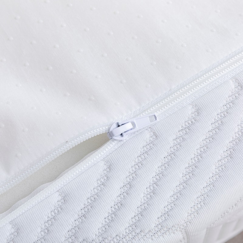 White 12" Memory Foam Mattress, Medium Firm