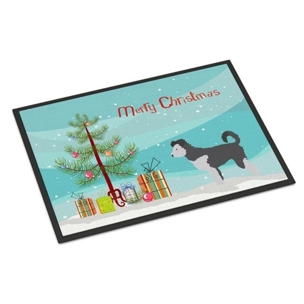Carolines Treasures BB8459JMAT Pumi Christmas Indoor or Outdoor Mat 24 x 36 in.