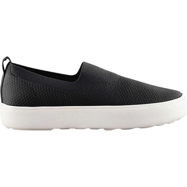 stretch knit slip on sneakers